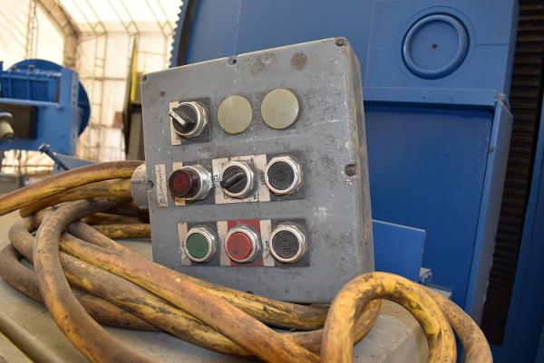60000 lb. Mark #60K, welding positioners, 84" x 84" table, remote hand pendant - Image 6