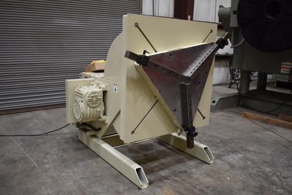 10000 lb. Pandjiris #100-12 AB, welding positioners, 12" COG, 54" x 54" table, variable speed rotation - Image 1