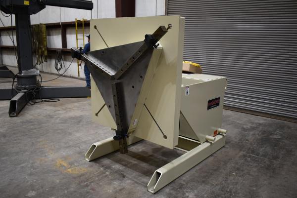 10000 lb. Pandjiris #100-12 AB, welding positioners, 12" COG, 54" x 54" table, variable speed rotation - Image 2