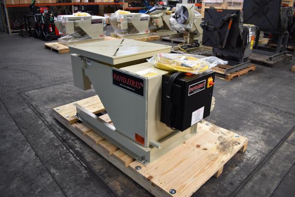 3000 lb. Pandjiris #30-6AB, welding positioners, variable speed, powered gear tilt, 30" x 30" table, hand - Image 5