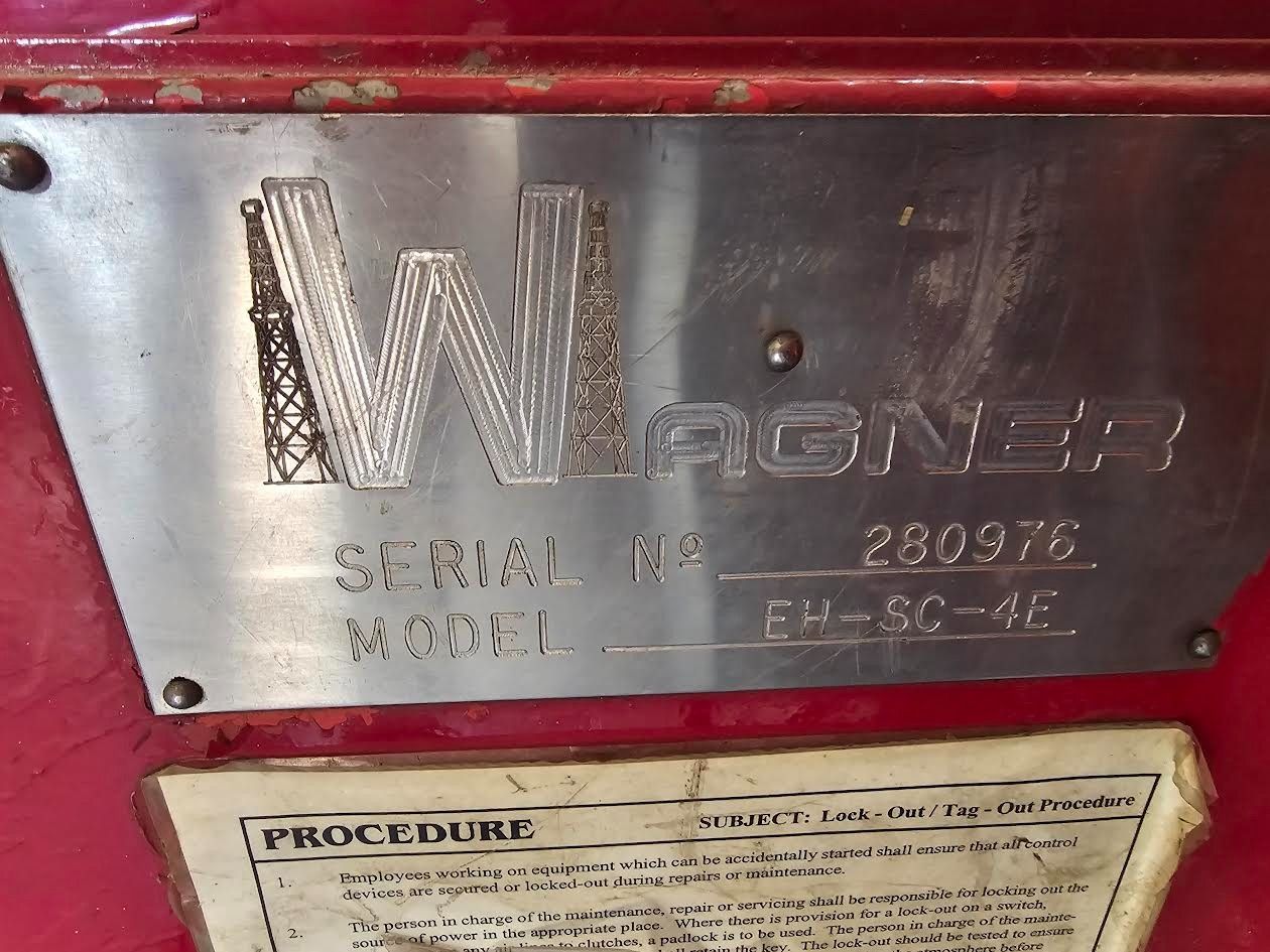 Wagner #EH-SC-4E, accumulator w/ bottles - Image 2