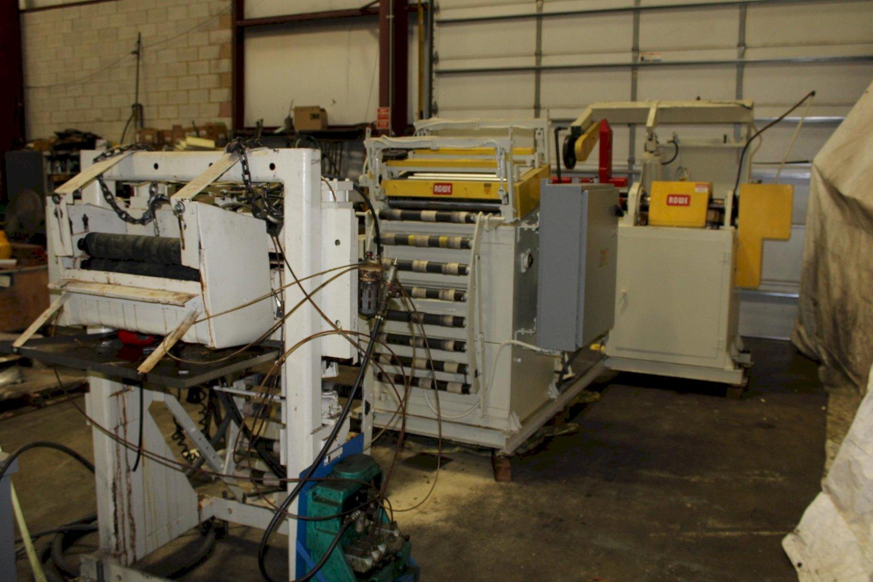 7500 lb. DuroWelder, 38" mandrel, 72" OD, 16"-20'ID, 3 keepers, hold down arm, 7-roll straightener - Image 4
