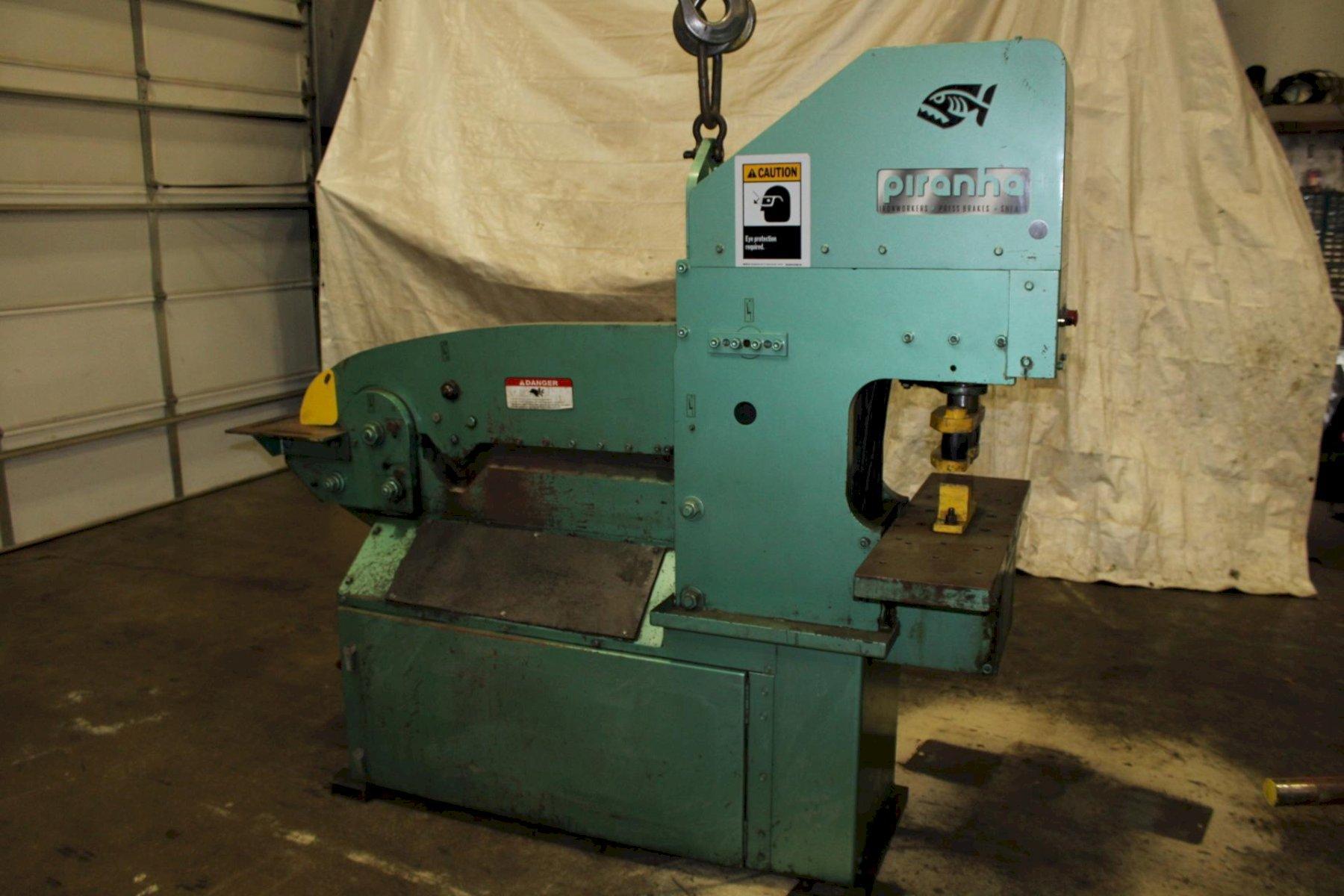 5" x 5" x 3/8" Piranha #PII-65, ironworker, 65 ton - Image 4