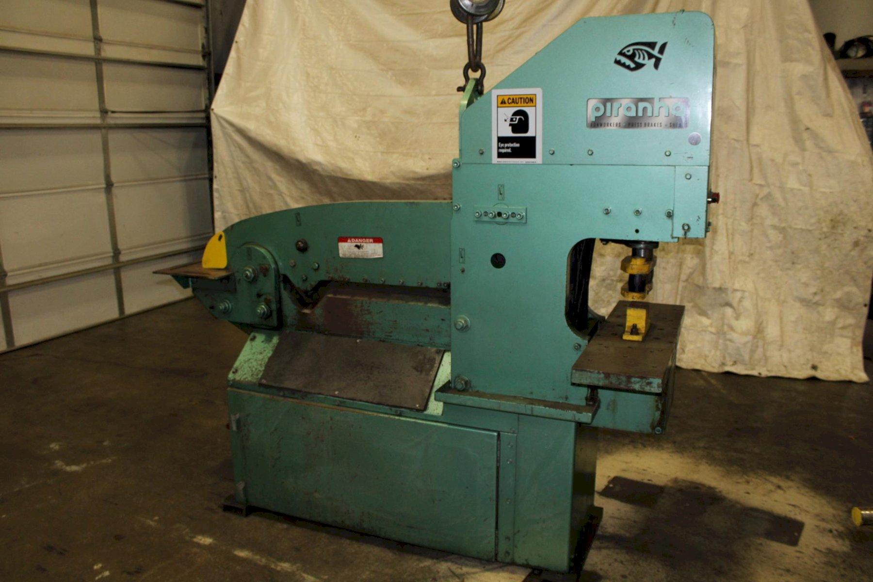 5" x 5" x 3/8" Piranha #PII-65, ironworker, 65 ton - Image 5