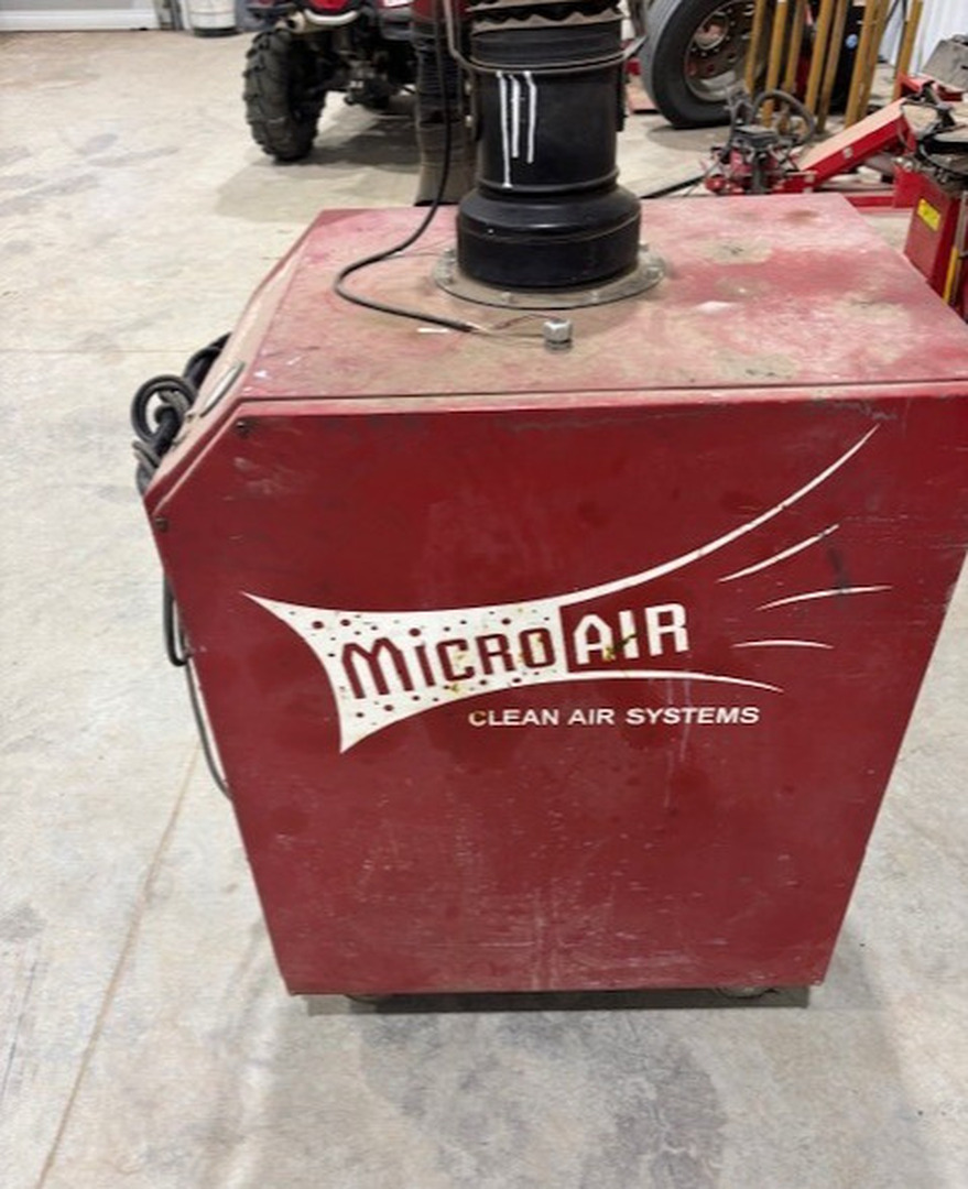 MicroAir #TM1000, 1000 cfm welding fume extractor, compact & portable design, 2011 - Image 4