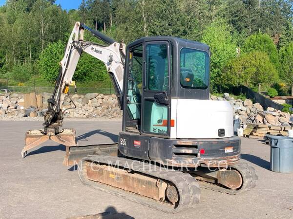 Bobcat E55, Crawler Excavator, 2075 hours, S/N: AJ1913458, 2019 - Image 4