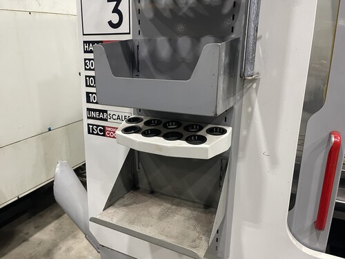 Haas #VF-3, CNC vertical machining center, 40" X, 20" Y, 25" Z, 10000 RPM, Cat 40, 28 automatic tool changer - Image 8