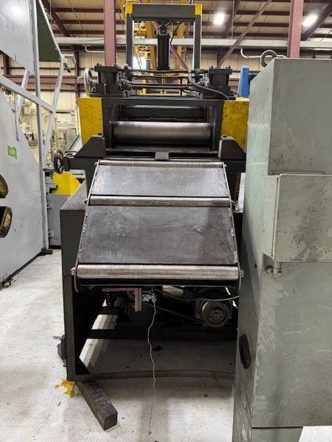 15000 lb. Coe Press Equipment #CPR-PO-15024/CPPS-350, reel & straightener, 24" x .187" stock, 72" outside - Image 7