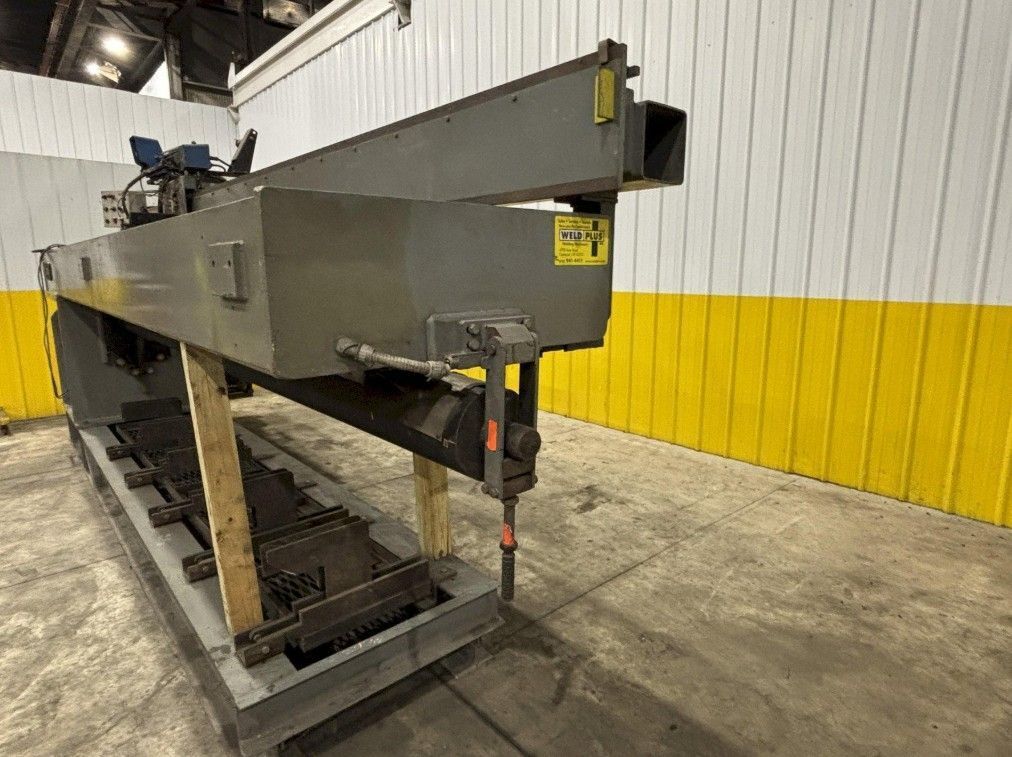 Gouran, Linde #OM-48, 144" seam welder with Miller Invision 456P power - Image 3