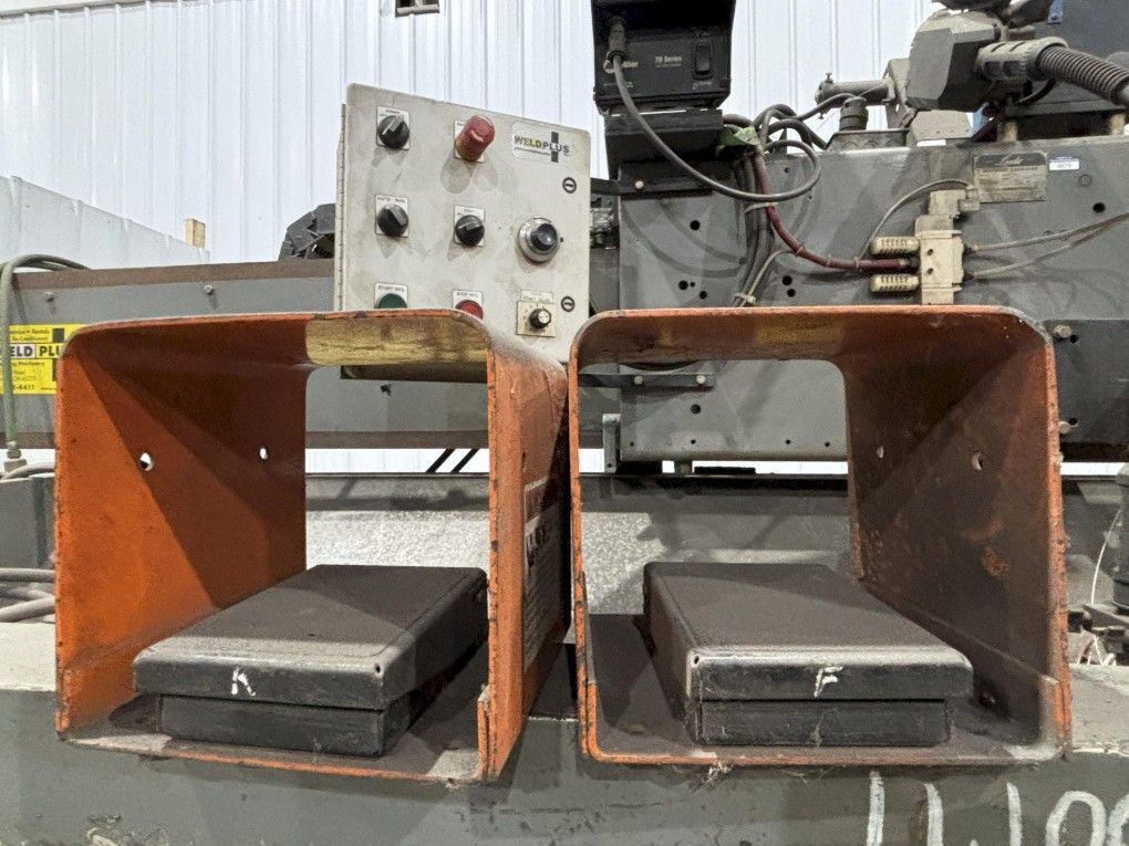 Gouran, Linde #OM-48, 144" seam welder with Miller Invision 456P power - Image 8