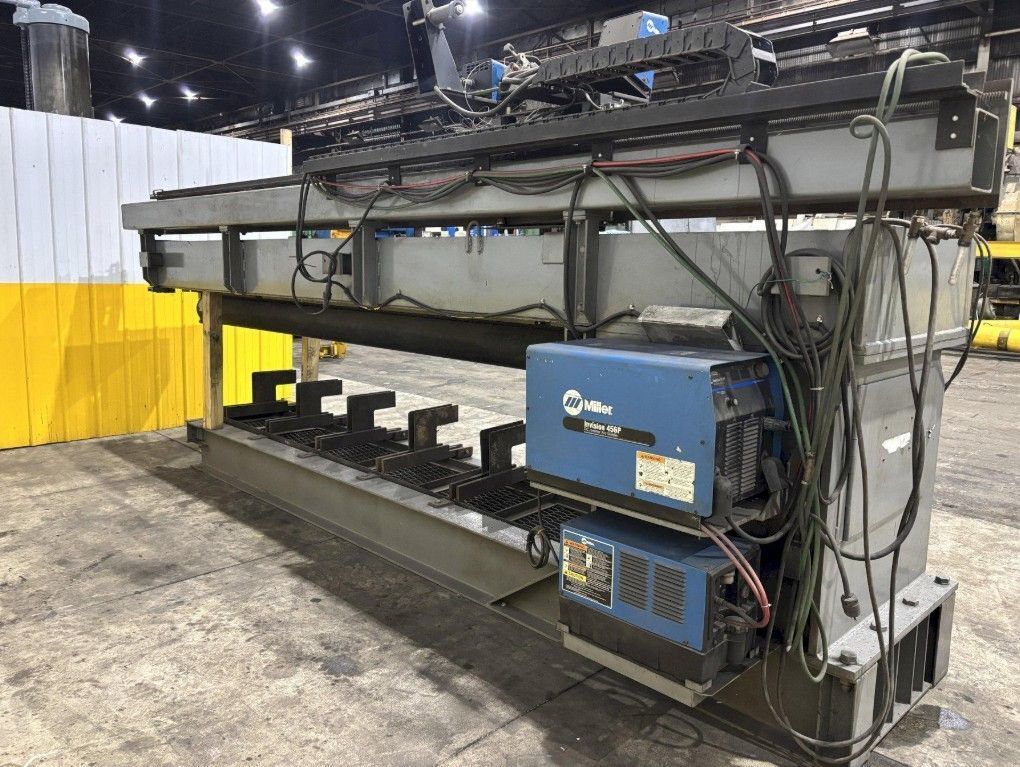 Gouran, Linde #OM-48, 144" seam welder with Miller Invision 456P power - Image 10