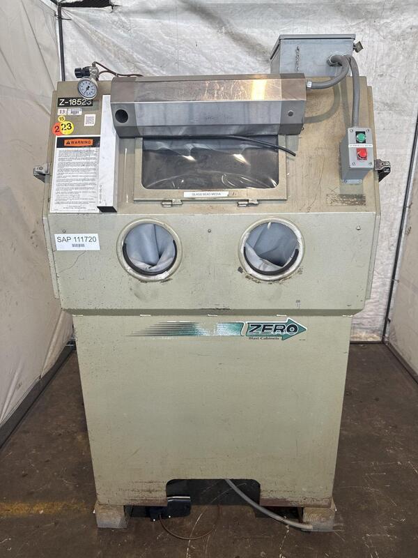 Clemco #ENP55-600R & RAC, blast cabinet, 2004 - Image 1