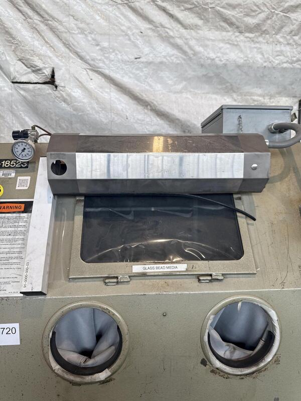 Clemco #ENP55-600R & RAC, blast cabinet, 2004 - Image 5