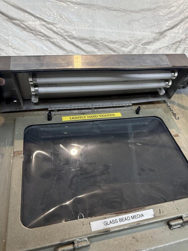 Clemco #ENP55-600R & RAC, blast cabinet, 2004 - Image 6