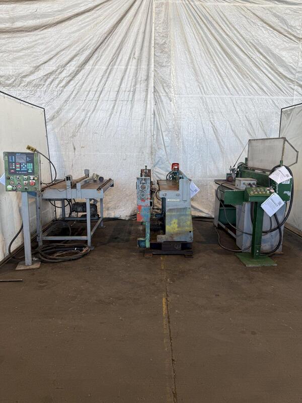 Famco, Cut-To-Length line, 48" capacity, shear w/ feed roll & AMS controls - Image 2