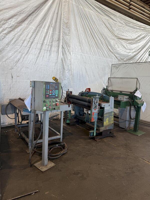 Famco, Cut-To-Length line, 48" capacity, shear w/ feed roll & AMS controls - Image 3