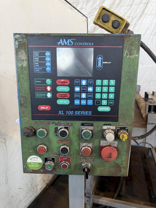 Famco, Cut-To-Length line, 48" capacity, shear w/ feed roll & AMS controls - Image 5