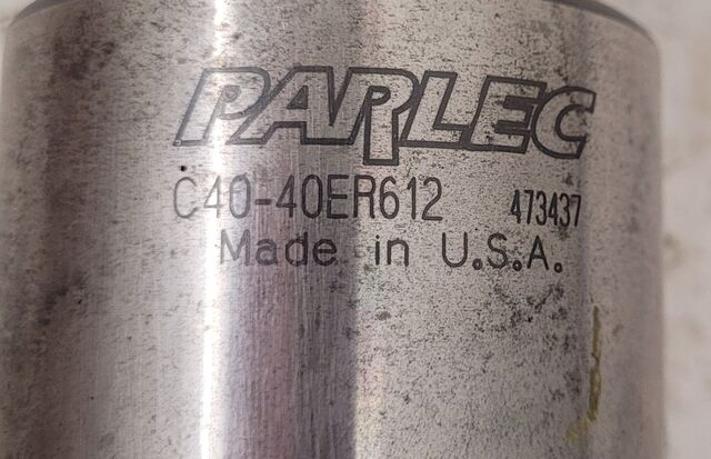Parlec C40-40ER612 CAT40 Collet Chuck - Image 2