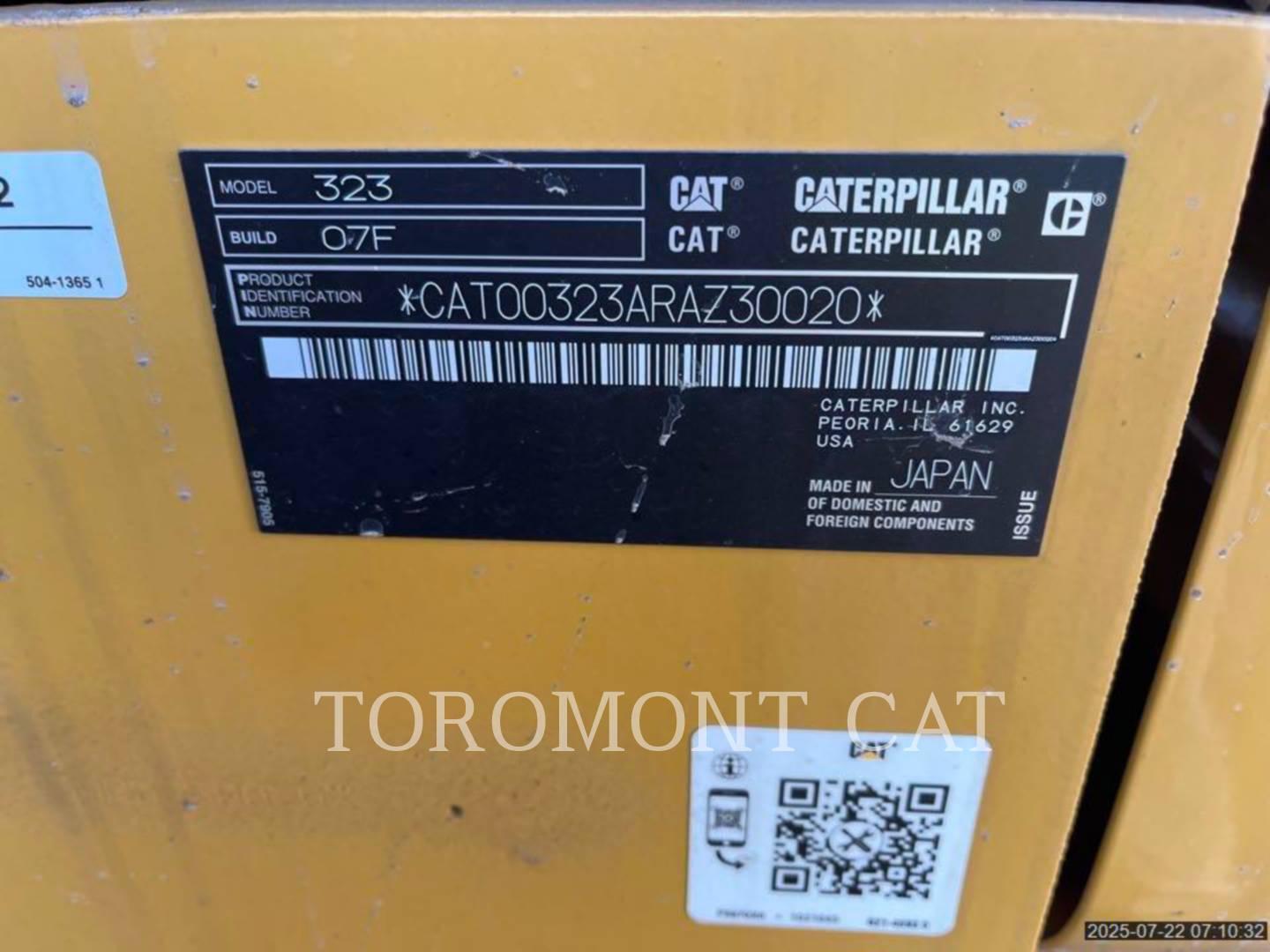 Caterpillar 32307, Crawler Excavator, 44 hours, S/N: RAZ30020, 2023 - Image 6