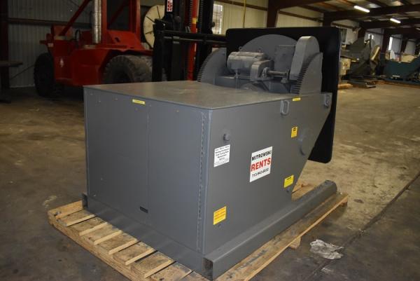 10000 lb. Preston #PA100-HD, welding positioners, 54" x 54" table w/ center thru hole, variable speed - Image 4