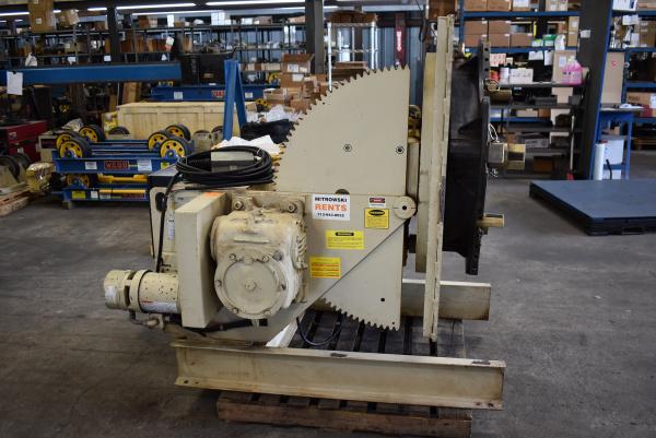 4500 lb. Pandjiris #45-12AB, welding positioners, 48" x 48" table, LJ Welding T50-200 gripper chuck, variable - Image 3