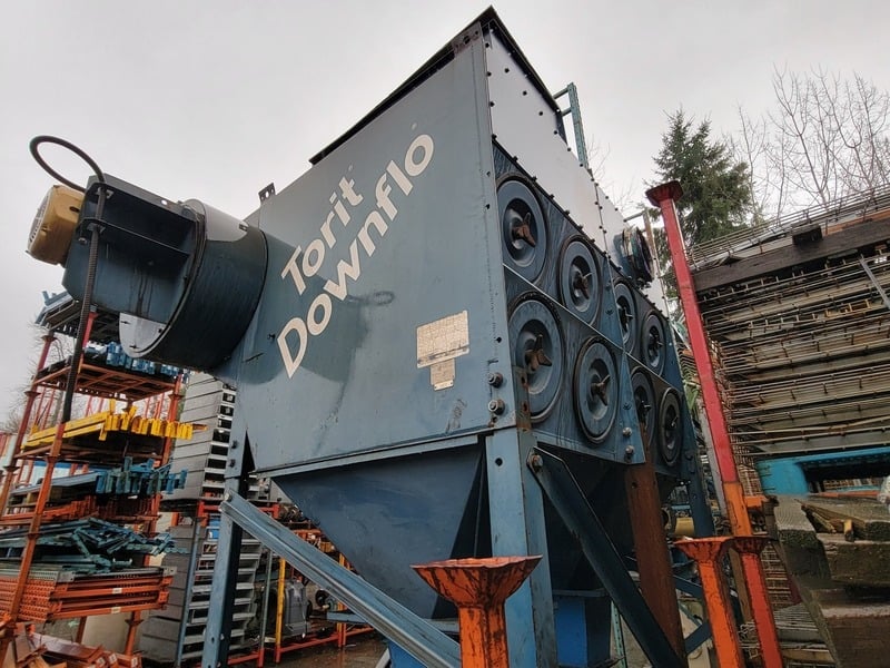 6000 cfm Donaldson Torit #DFT2-16, cartridge dust collector, 15 HP - Image 4