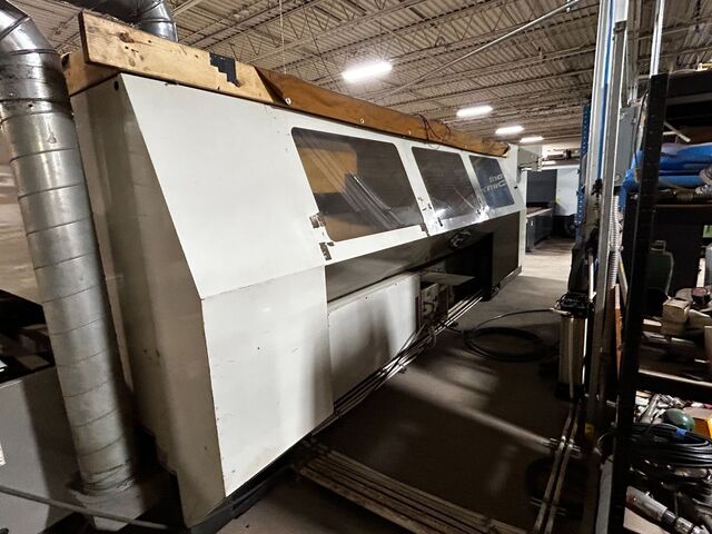 Mitsubishi #ML3015LVP, CNC laser, 3500 watt, precision rack & pinion, direct drive, 122.05"X, 61.02"Y - Image 8