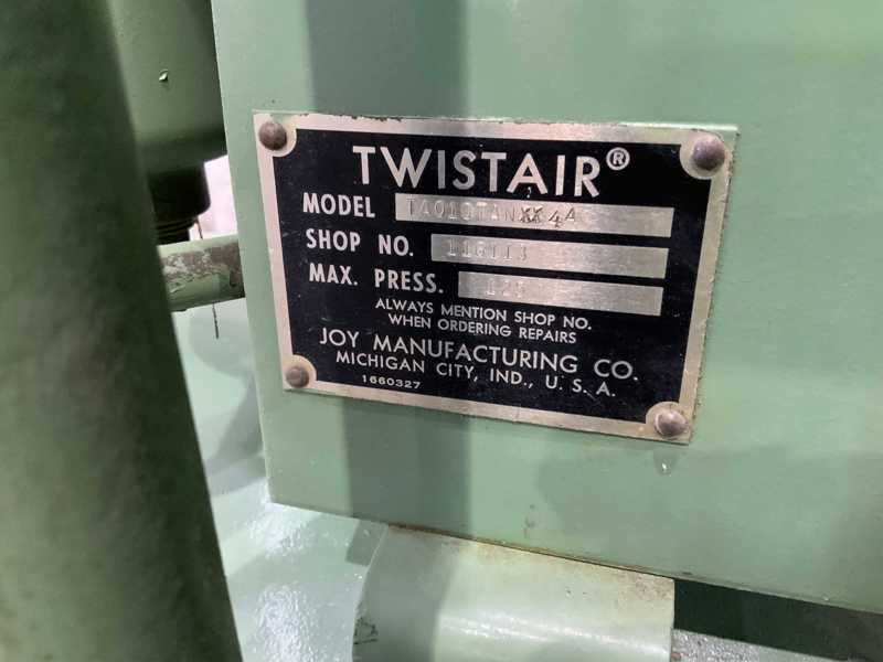 39 cfm, 125 psi, Joy Twist Air #TA-0107ANXX4A, rotary screw air compressor, 10 HP - Image 8