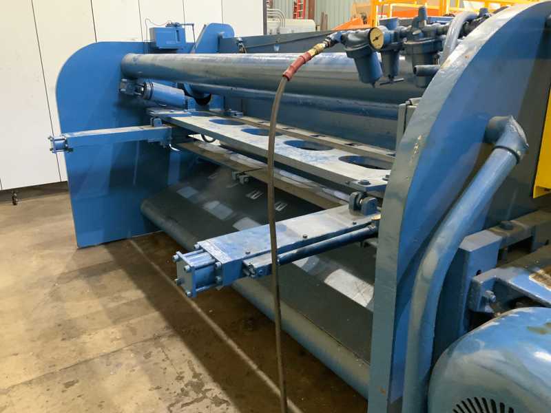 1/4" x 10' Lodge & Shipley #0410, power squaring shear, 36" front operated power back gauge, air clutch, 11 - Image 3