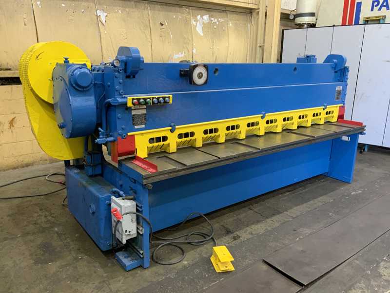 1/4" x 10' Lodge & Shipley #0410, power squaring shear, 36" front operated power back gauge, air clutch, 11 - Image 9