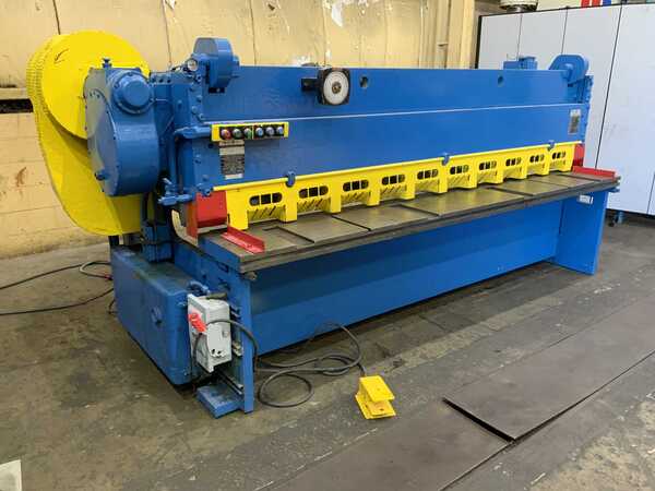 1/4" x 10' Lodge & Shipley #0410, power squaring shear, 36" front operated power back gauge, air clutch, 11 - Image 10