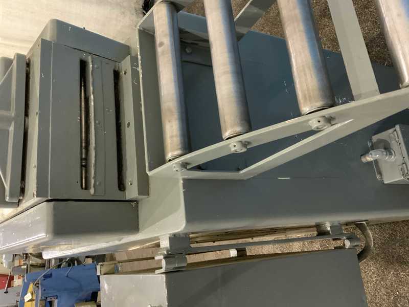 12" x .125" Cooper Weymouth #SE-12B, feeder & straightener, 3 over 4 rolls, 2" roll diameter, L to R - Image 3
