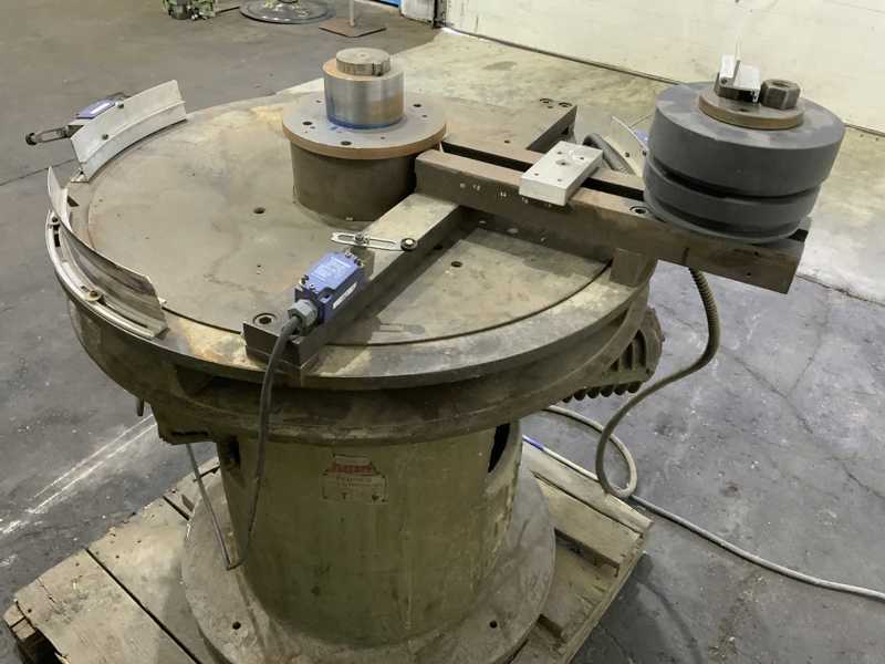 2" Pedrick #A7, heavy duty pipe bender, 36" table, 3" spindle diameter, 5 HP - Image 4