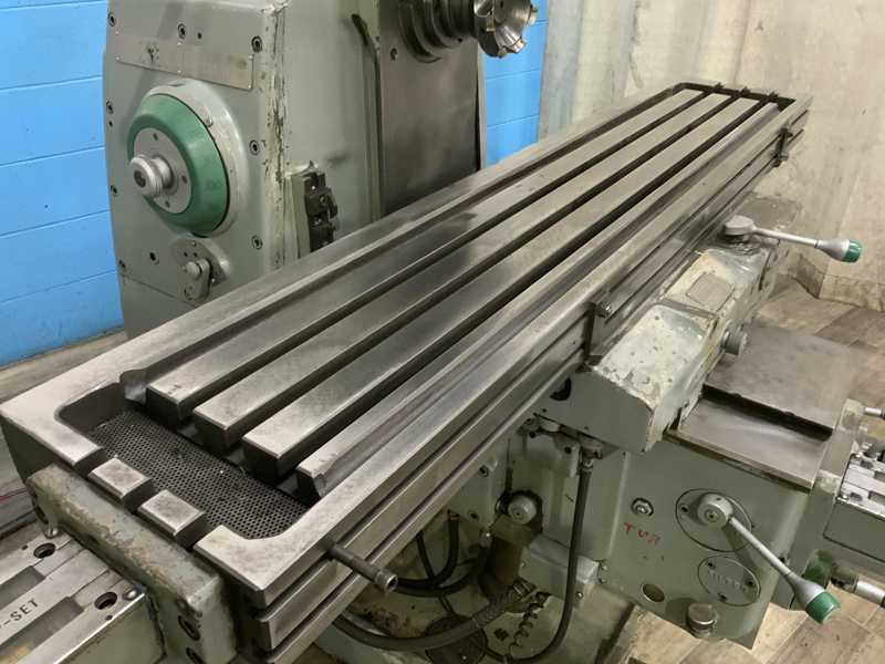 Cincinnati #205-12 Cinel 60, horizontal/vertical mill, 54-1/2" x 12" table, coolant, rapid traverse - Image 6
