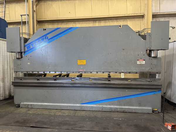 175 Ton, Wysong #MTH175-144, hydraulic press brake, 14' overall, 150" between housing, 8" stroke, 15 HP, 1997 - Image 3