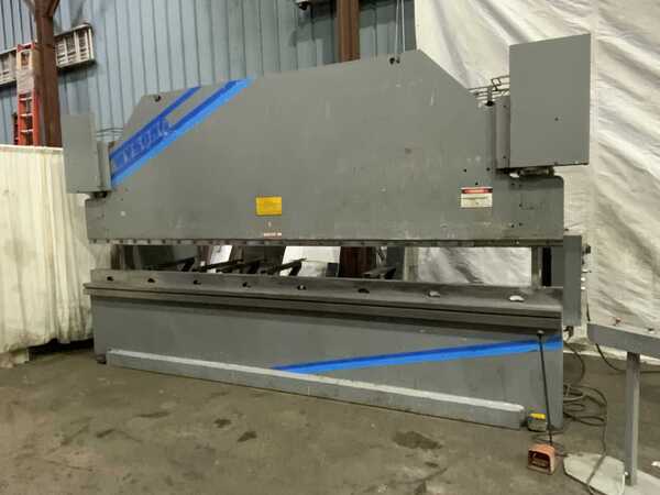 175 Ton, Wysong #MTH175-144, hydraulic press brake, 14' overall, 150" between housing, 8" stroke, 15 HP, 1997 - Image 5