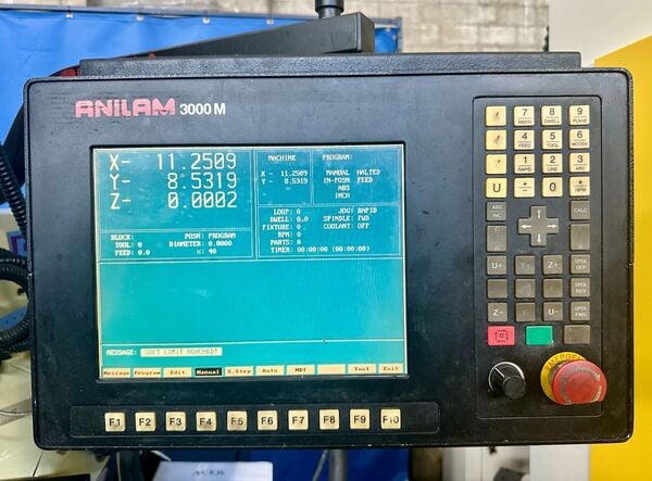 Acer #EVS-3VKH-54, CNC knee mill, 10