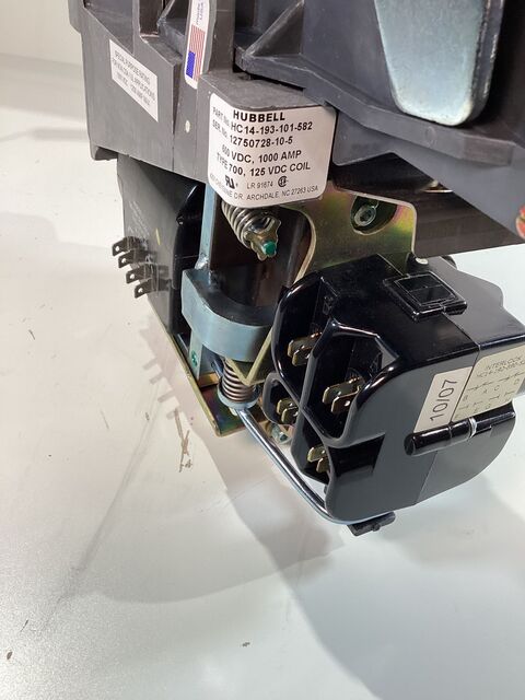 Hubbell HC14-193-101-582, contactors - Image 3