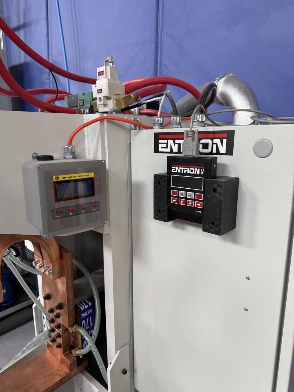 170 KVA Spot Weld Inc. #P2-MF-170-18-463, Press Projection Spot Welder, 18" Throat depth, 6" bore x 5" stroke - Image 2