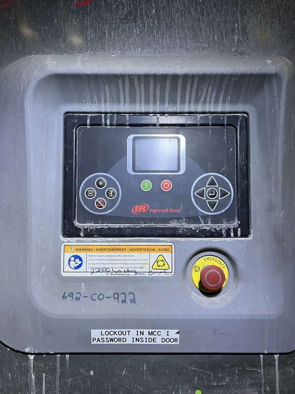 455 cfm, 125 psi, Ingersoll-Rand #R75i-A125, rotary screw air compressor, 100 HP, 2015 - Image 3
