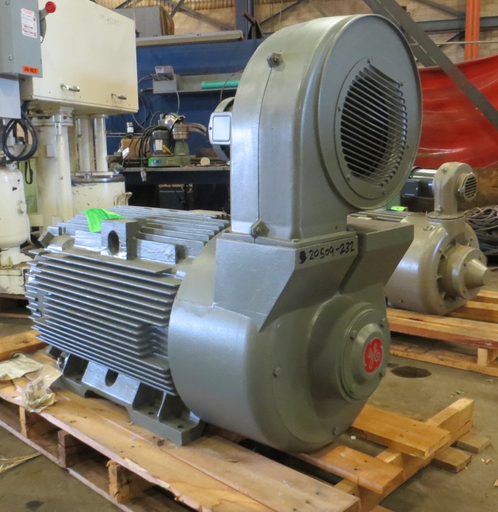 250 HP 1790 RPM General Electric, adjustable speed, 460 Volts - Image 1