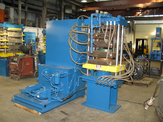 75 Ton, TMP, 4 DL' s, 18" x 18" elec.heat/wtr.cool, 13" stroke, hyd.unit & controls, #2149 - Image 3