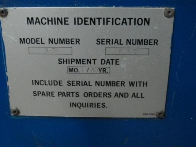 Impco #B30-SDH-180, Dual-Head Blow Molder, (2) 2.5 lb., 3.77" Extruder, 30" width x 24" H Platens w/23" - Image 2