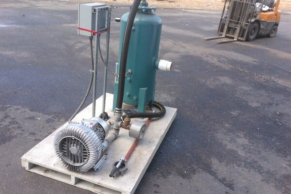 Airtech #3BA, Regenerative Blower w/Receiver, 5.5 kW, 415 V - Image 1