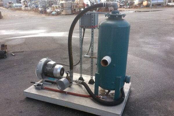 Airtech #3BA, Regenerative Blower w/Receiver, 5.5 kW, 415 V - Image 2