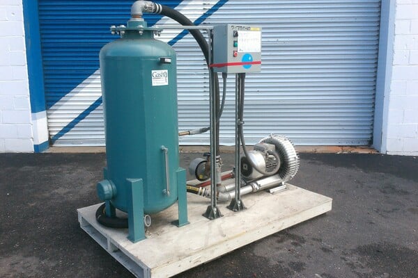 Airtech #3BA, Regenerative Blower w/Receiver, 5.5 kW, 415 V - Image 3