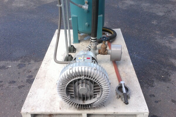 Airtech #3BA, Regenerative Blower w/Receiver, 5.5 kW, 415 V - Image 5