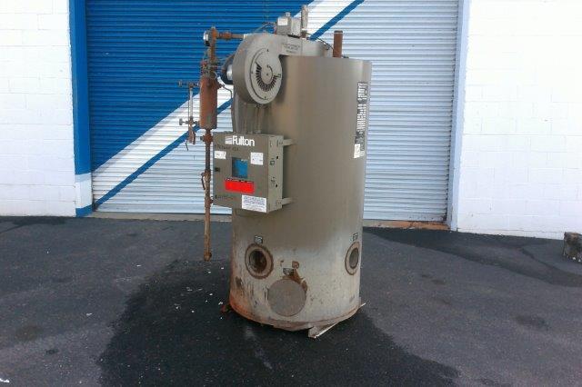 Fulton #FB-025-A, Gas Fired Boiler, 863# per hr., 150 PSI Steam - Image 1