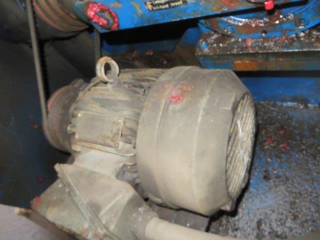 10" Krauss Maffei #SZ-21, Pusher Centrifuge, Stainless Steel, 1700 kg/cubic meter density, 9 kg load, 7.5 HP - Image 7