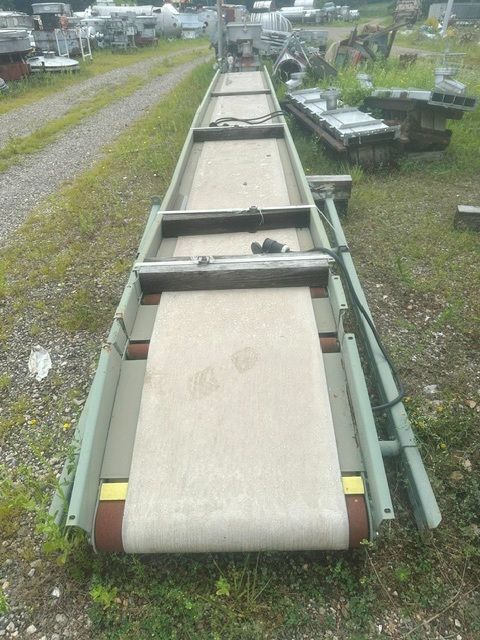 24" wide x 15' long, Hytrol, Flat Belt Conveyor, 30" width trough, 73" H discharge, 2 HP, 230/460 V - Image 6